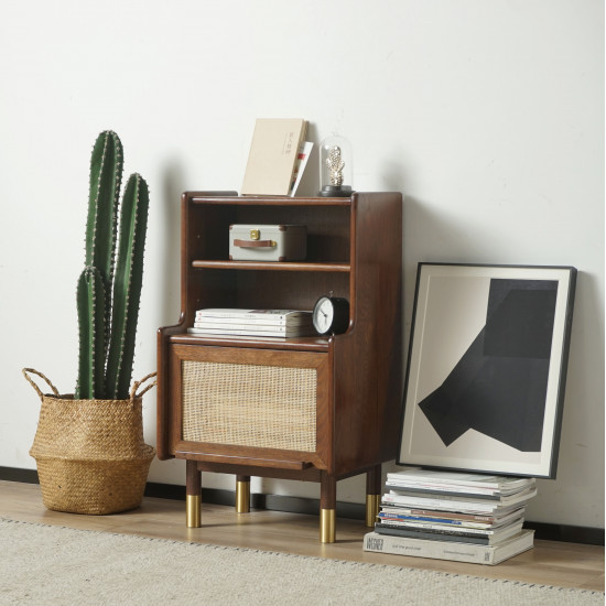 RATTAN Little Bookshelf H83, Cherry Wood RATTAN Little Bookshelf H83, Cherry Wood