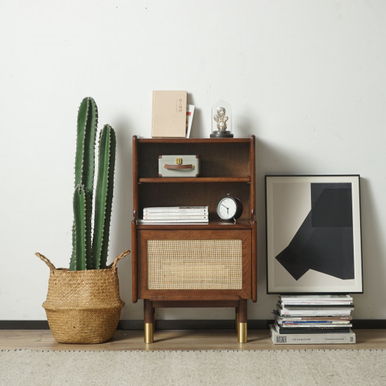 RATTAN Little Bookshelf H83, Cherry Wood RATTAN Little Bookshelf H83, Cherry Wood