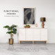 Maburu Console L120, White [Pre-order]