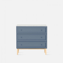Maburu Chest of Drawers, W90, BL