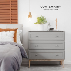 Maburu Chest of Drawers, W90, LG [1 left]