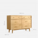 NOR Side board, W140, Walnut NOR Side board, W140, Walnut
