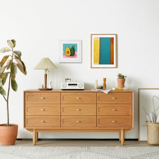 [SALE] NADINE Chest of 9 Drawers, L160