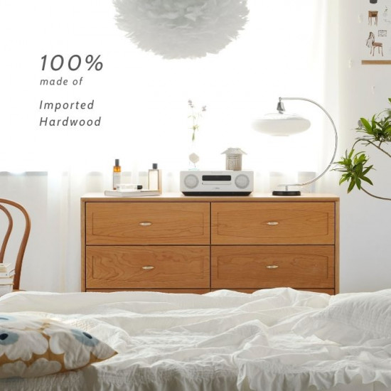 [SALE] NADINE Chest of 6 Drawers, L120