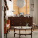 NADINE Chest of 9 Drawers, L160, Natural Walnut NADINE Chest of 9 Drawers, L160, Natural Walnut
