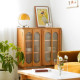 NADINE Vintage bookshelf, H128, Natural Walnut NADINE Vintage bookshelf, H128, Natural Walnut
