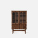 NADINE Vintage bookshelf, H128, Natural Walnut NADINE Vintage bookshelf, H128, Natural Walnut