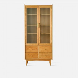 [SALE] NADINE Bookshelf, Cherry, W80