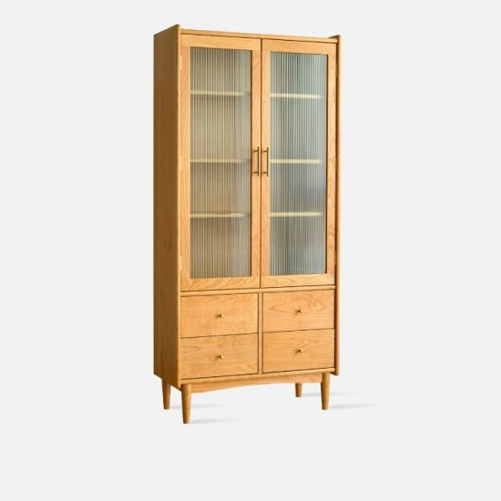 [SALE] NADINE Bookshelf, Cherry, W80