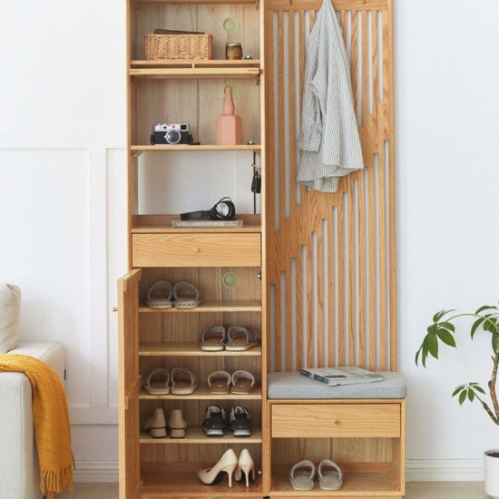 ELGIN Entrance Shoe Cabinet II, 2 doors, L75 - Type C ELGIN Entrance Shoe Cabinet II, 2 doors, L75 - Type C