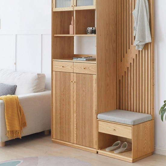ELGIN Entrance Shoe Cabinet II, 2 doors, L75 - Type C ELGIN Entrance Shoe Cabinet II, 2 doors, L75 - Type C