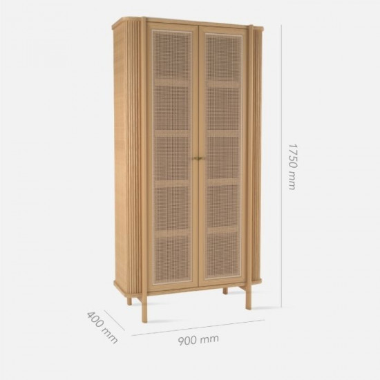SEN RATTAN Shelf L90 SEN RATTAN Shelf L90