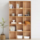 ELGIN Square Bookshelf, no door, Oak, 3*3