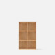 ELGIN Square Bookshelf, no door, Oak, 2*3 ELGIN Square Bookshelf, no door, Oak, 2*3
