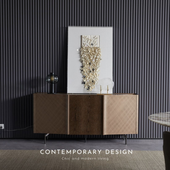NOVA premium Sideboard, Metal Paint NOVA premium Sideboard, Metal Paint
