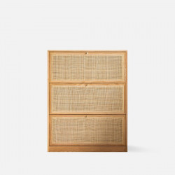 DOLCH Rattan Flip Shoe Cabinet [SALE]