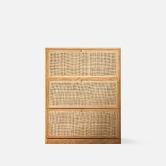 DOLCH Rattan Flip Shoe Cabinet [SALE]