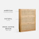 DOLCH Rattan Flip Shoe Cabinet [SALE]