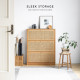 DOLCH Rattan Flip Shoe Cabinet [SALE]