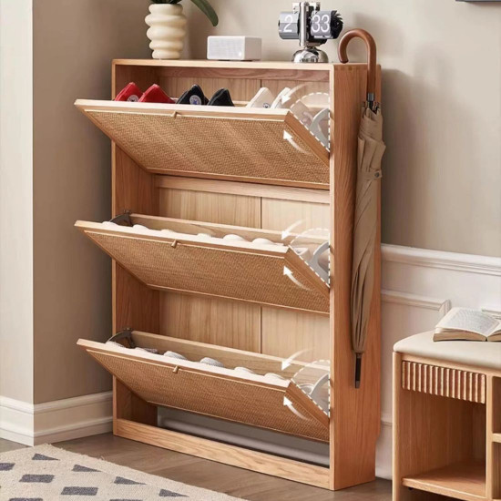 DOLCH Rattan Flip Shoe Cabinet [SALE]