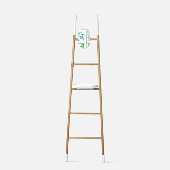 Ladder Rack with mirror and tray [DISPLAY Left]