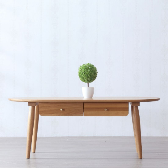DOLCH Coffee Table, W120, Oak DOLCH Coffee Table, W120, Oak