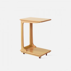 [SALE] DOLCH C-shape side table, Oak