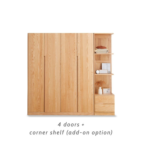 KIKO Wardrobe, 4 doors, L160 KIKO Wardrobe, 4 doors, L160