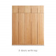 KIKO Wardrobe, 5 doors with top, L200 KIKO Wardrobe, 5 doors with top, L200