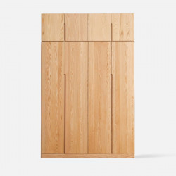 KIKO Wardrobe, 4 doors with top, L160