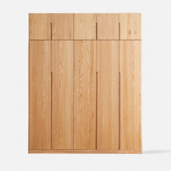 KIKO Wardrobe, 5 doors with top, L200