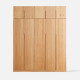 KIKO Wardrobe, 5 doors with top, L200 KIKO Wardrobe, 5 doors with top, L200