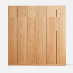 KIKO Wardrobe, 6 doors with top, L240