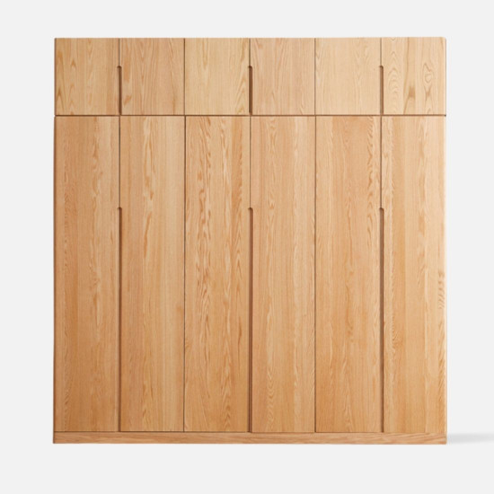 KIKO Wardrobe, 6 doors with top, L240 KIKO Wardrobe, 6 doors with top, L240