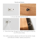 KIKO Wardrobe V.2 4Doors, L160 / L180 KIKO Wardrobe V.2 4Doors, L160 / L180