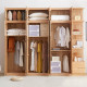 KIKO Wardrobe, 6 doors with top, L240 KIKO Wardrobe, 6 doors with top, L240