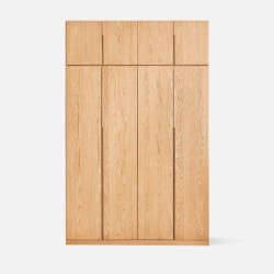 KIKO Wardrobe, 4 doors with top, L160