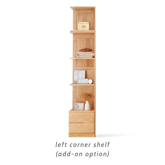 KIKO Wardrobe, 5 doors with top, L200 KIKO Wardrobe, 5 doors with top, L200