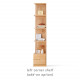 KIKO Wardrobe, 6 doors with top, L240