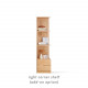 KIKO Wardrobe, 4 doors, L160 KIKO Wardrobe, 4 doors, L160