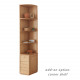 DOLCH Wardrobe with sliding doors, with top cabinet, L140-180 DOLCH Wardrobe with sliding doors, with top cabinet, L140-180