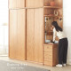 DOLCH Wardrobe with sliding doors, L120 DOLCH Wardrobe with sliding doors, L120