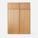 DOLCH Wardrobe with sliding doors, with top cabinet, L140-180 DOLCH Wardrobe with sliding doors, with top cabinet, L140-180