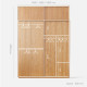 DOLCH Wardrobe with sliding doors, with top cabinet, L140-180 DOLCH Wardrobe with sliding doors, with top cabinet, L140-180
