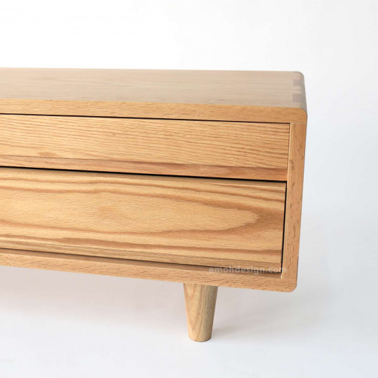 [Sale] Double Dip TV Board, Oak