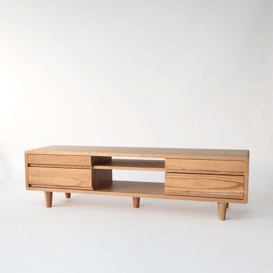 [Sale] Double Dip TV Board, Oak
