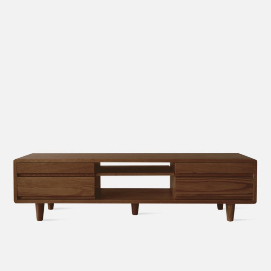 [Sale] Double Dip TV Board, Walnut