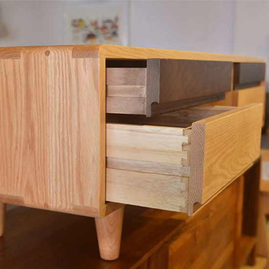 [Sale] Double Dip TV Board, Walnut