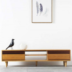 [Sale] Double Dip TV Board, Oak