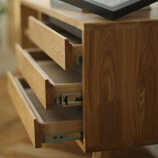 Charlie TV Board W160, Oak Charlie TV Board W160, Oak